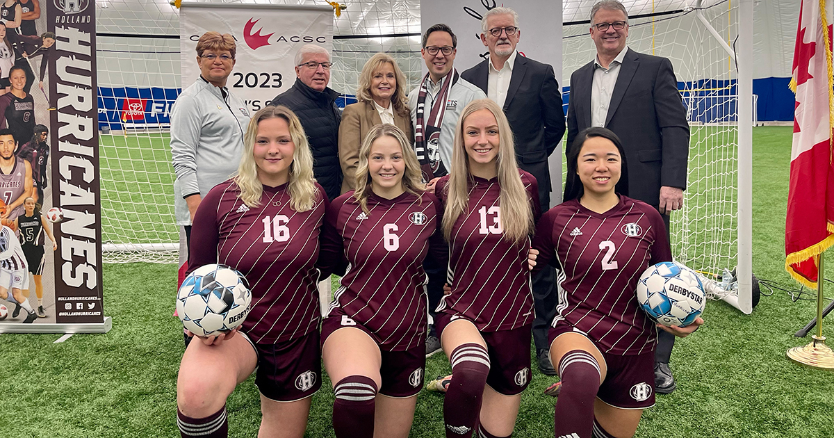 CCAA women's soccer championship a success, on and off the field, for  Holland College