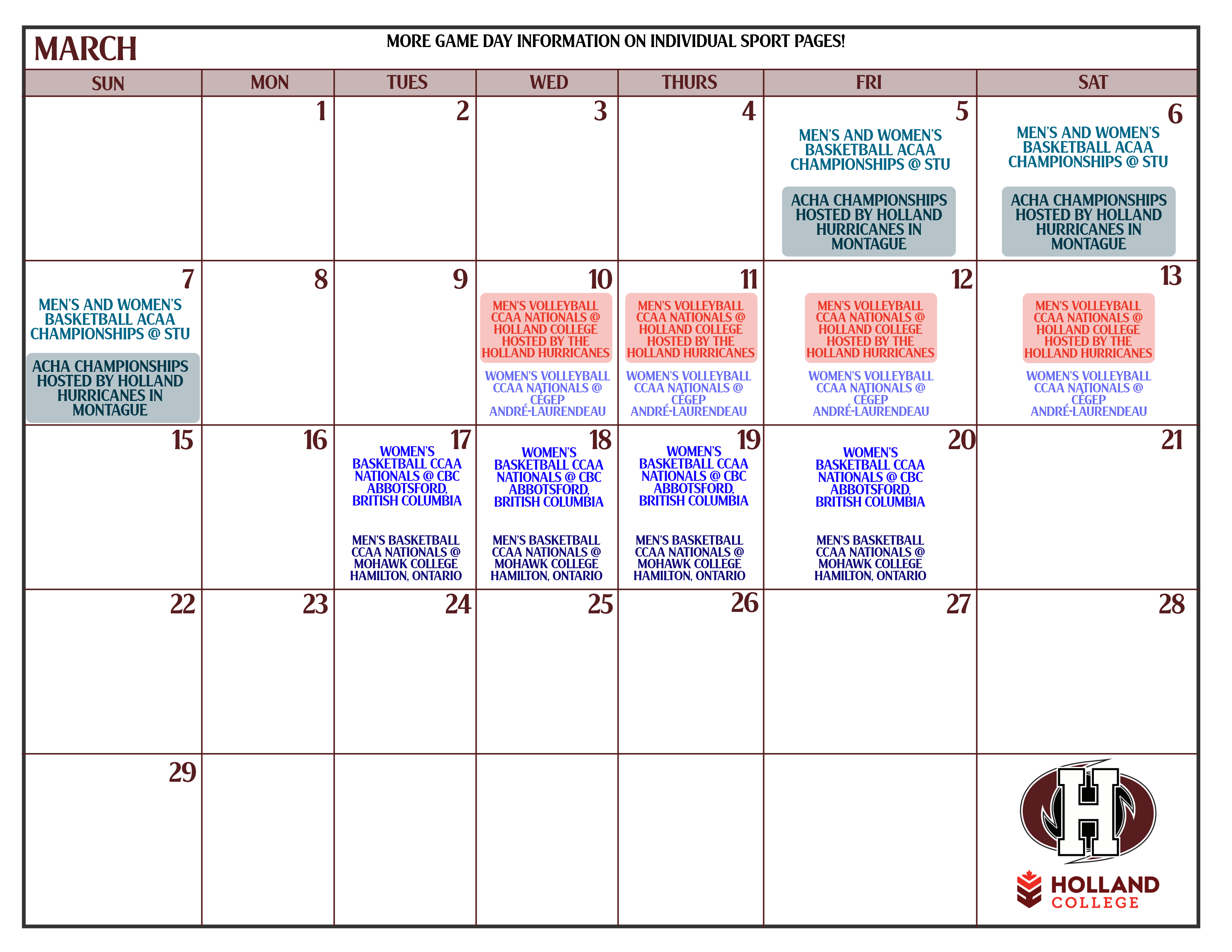 MARCH