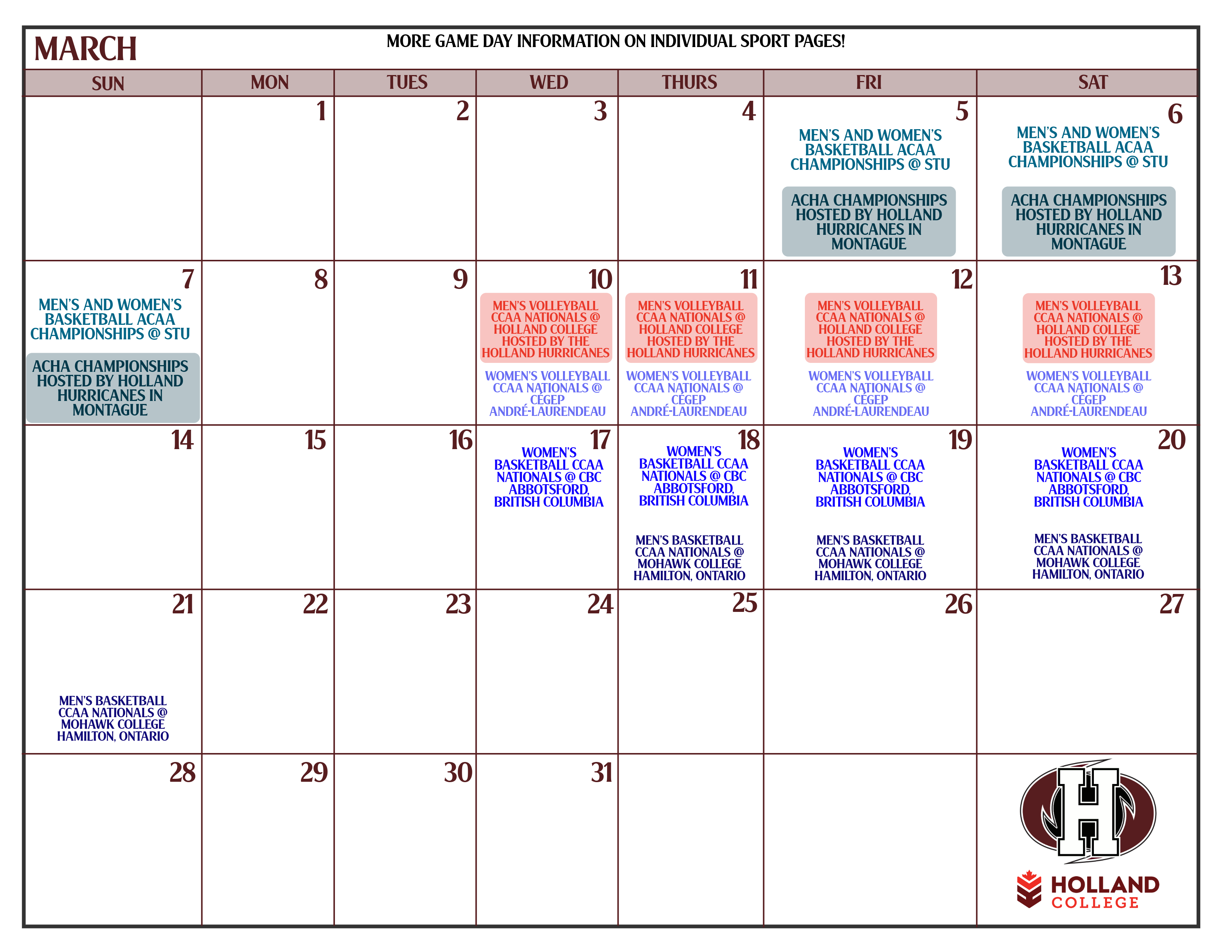 MARCH