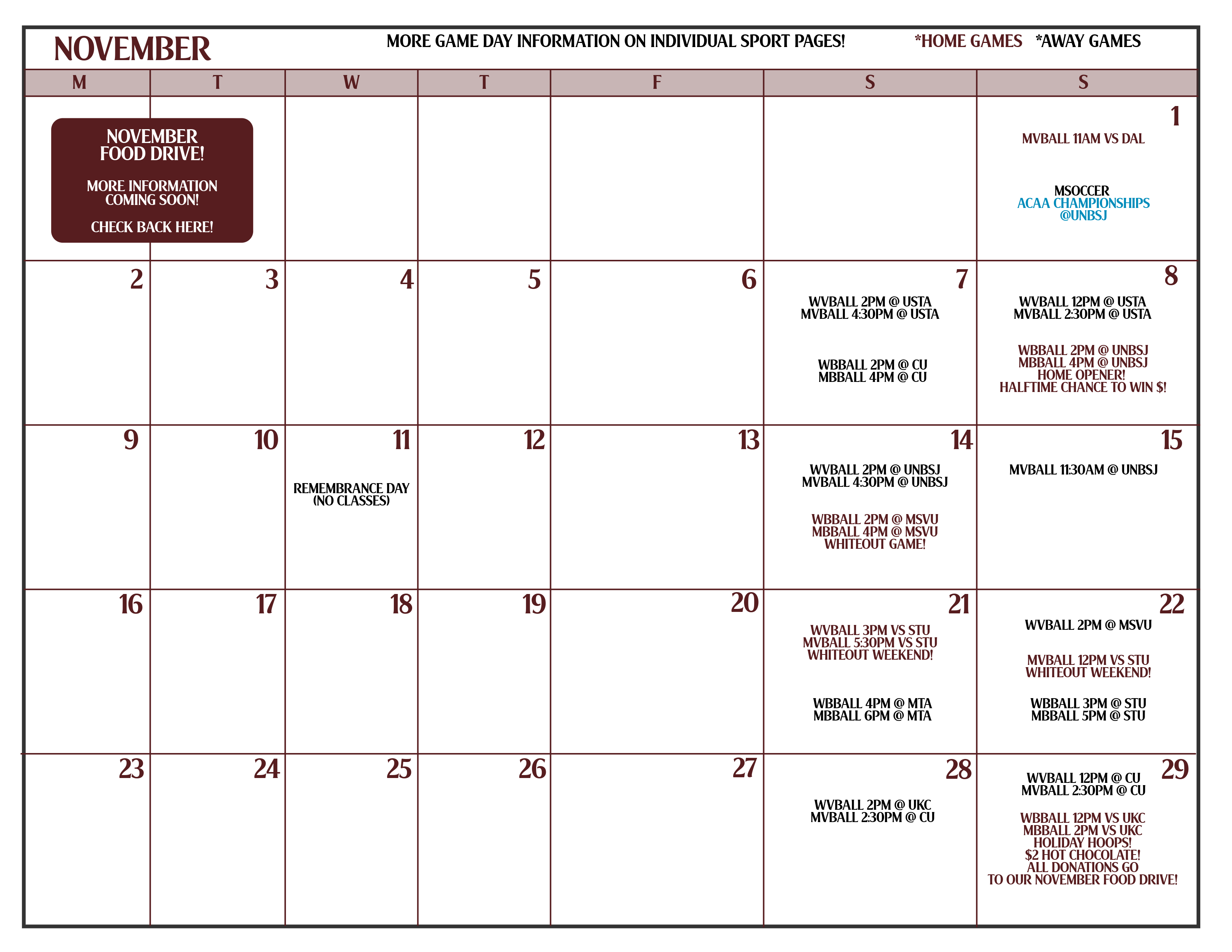 NOVEMBER